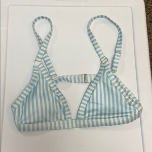 Pacsun striped bikini top
